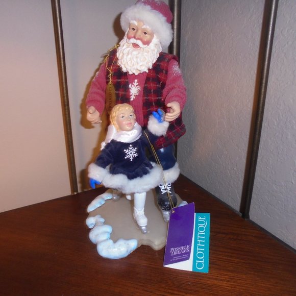 2000 SANTAS SKATING LESSON - RETIRED - Picture 1 of 2